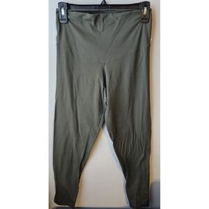 Aerie Offline Real Me 7/8 High Rise Legging Olive Green,‎ Size Large